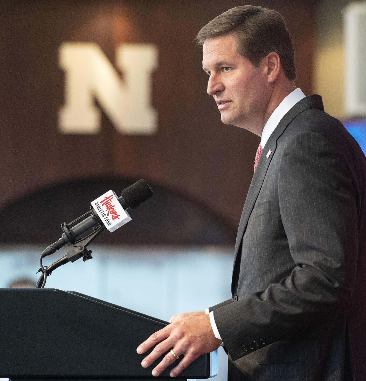 Trev Alberts introduced as Nebraska AD, 7.14